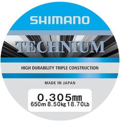 SHIMANO FIR TECHNIUM GREY 0305MMX8,50KGX650M