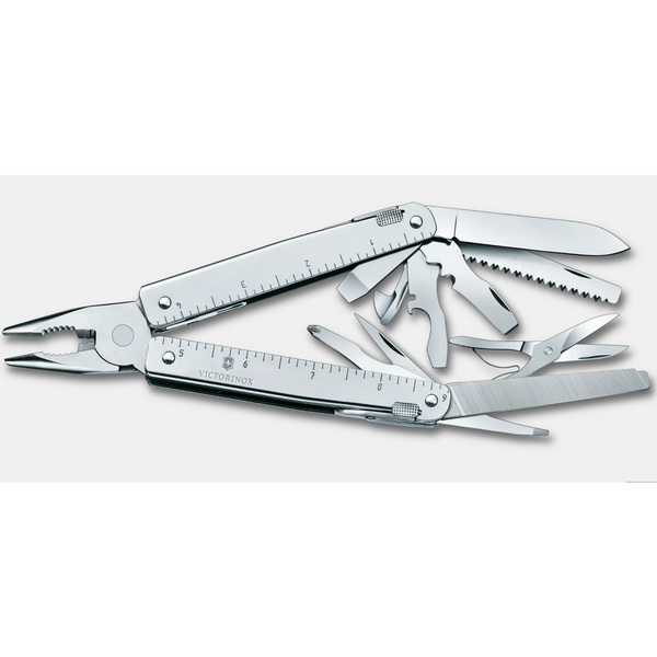 VICTORINOX BRICEAG MULTIFUNCTIONAL SWISS TOOL X ARGINTIU