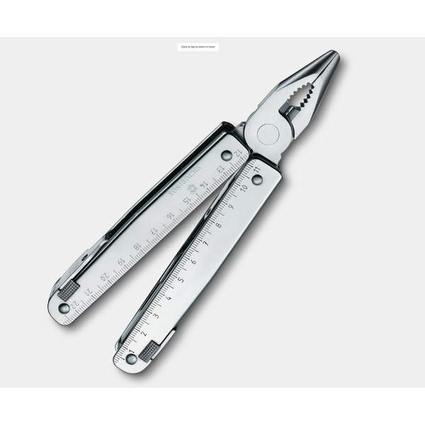 VICTORINOX BRICEAG MULTIFUNCTIONAL SWISS TOOL X ARGINTIU