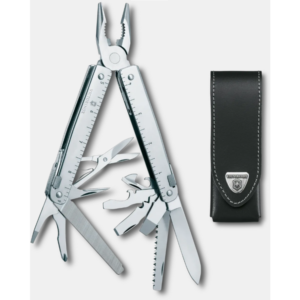 VICTORINOX BRICEAG MULTIFUNCTIONAL SWISS TOOL X ARGINTIU