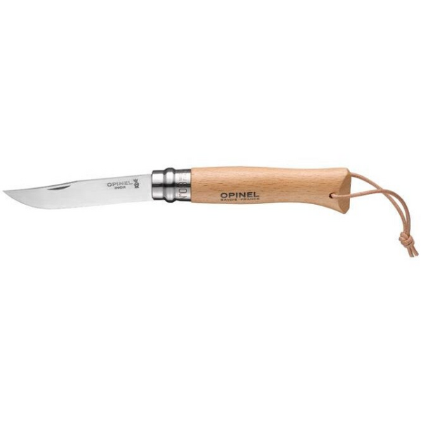 OPINEL BRICEAG NR.8 INOX LAMA=85MM+SNUR PIELE