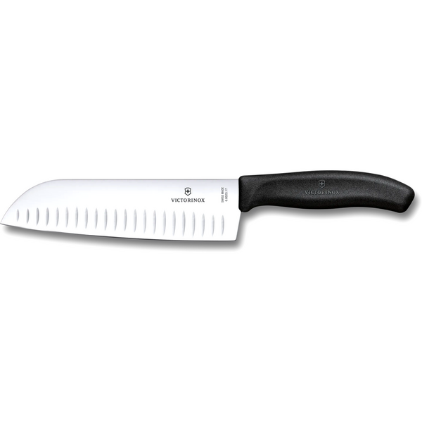 ARROW INT. CUTIT VICTORINOX SANTOKU LAMA=170MM NEGRU