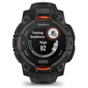 GARMIN CEAS INSTINCT.3 SOLAR BLACK CUREA NEAGRA 45MM