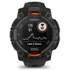 GARMIN CEAS INSTINCT.3 SOLAR BLACK CUREA NEAGRA 45MM