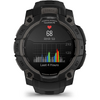 GARMIN CEAS INSTINCT.3 AMOLED BLACK CUREA NEAGRA 45MM