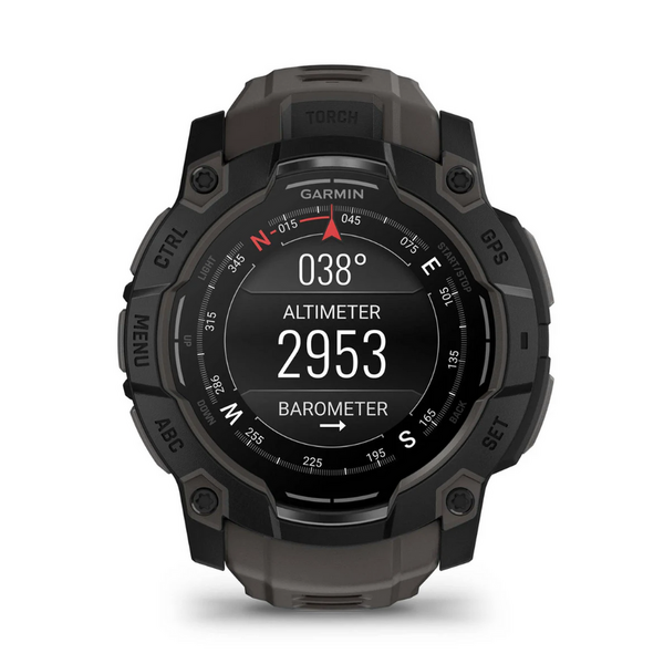 GARMIN CEAS INSTINCT.3 AMOLED BLACK CUREA CHARCOAL 50MM