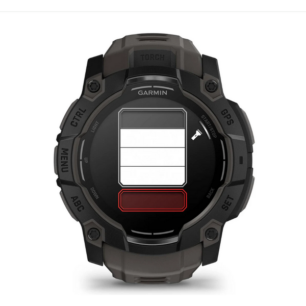 GARMIN CEAS INSTINCT.3 AMOLED BLACK CUREA CHARCOAL 50MM