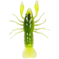 LIVE TARGET NALUCA CRAWFISH UNRIGGED 7,1CM/7,1G CHART/GREEN 6BUC/PL