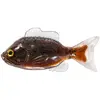 LIVE TARGET NALUCA SUNFISH UNRIGGED 8,5CM BLACK/BROWN 4BUC/PL