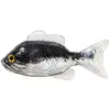 LIVE TARGET NALUCA SUNFISH UNRIGGED 9,7CM BLACK/SILVER 3BUC/PL