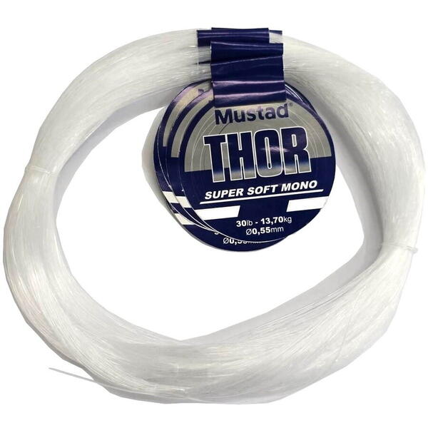 MUSTAD FIR THOR SUPER SOFT MONO CLEAR 035MM/6,8KG/100M