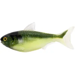 LIVE TARGET SHAD UNRIGGED 16,5CM/16,5G GREEN/CREAM 2BUC/PL