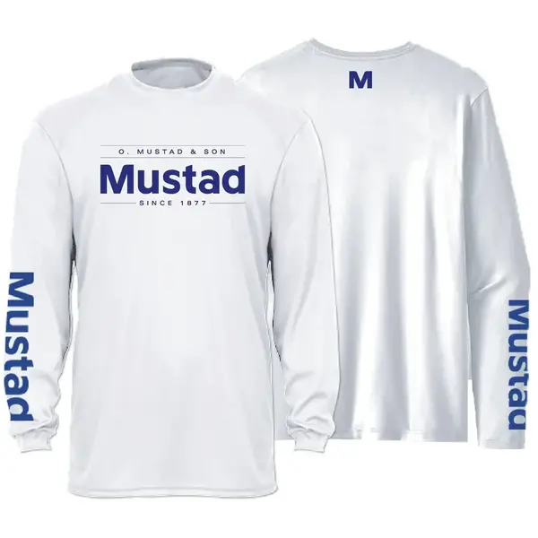 MUSTAD BLUZA TECHNICAL SHIRT LONGSLEEVE UV LIGHT GREY MAR.L