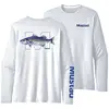 MUSTAD BLUZA SEABASS LONGSLEEVE UV WHITE MAR.2XL