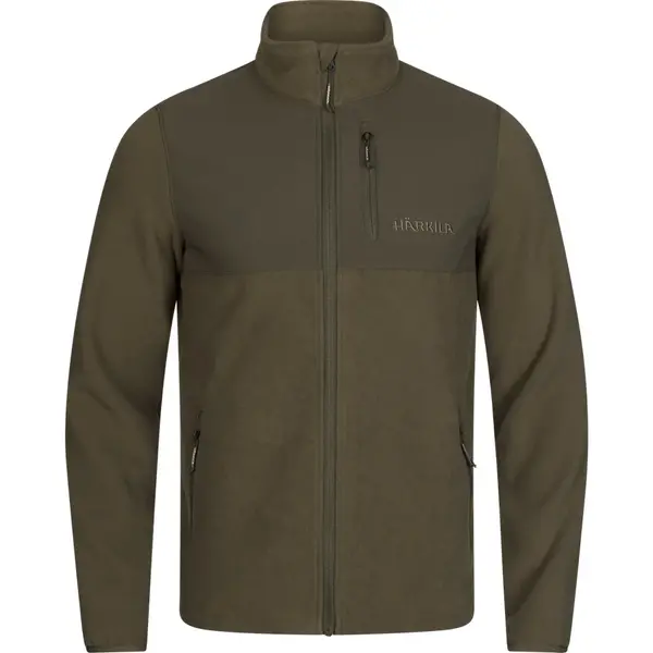 HARKILA JACHETA FLEECE FJELL WILLOW GREEN MAR.L