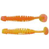 BERKLEY GRUB POWER LEECH 5CM FLUO ORANGE/SUNSHINE YELLOW 12BUC/PL