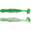 BERKLEY GRUB POWER LEECH 5CM SPRING GREEN/WHITE 12BUC/PL