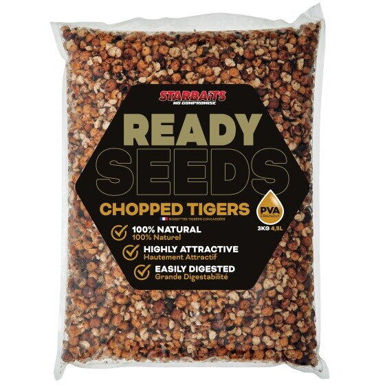 SENSAS READY SEEDS CHOPPED TIGERS 3KG