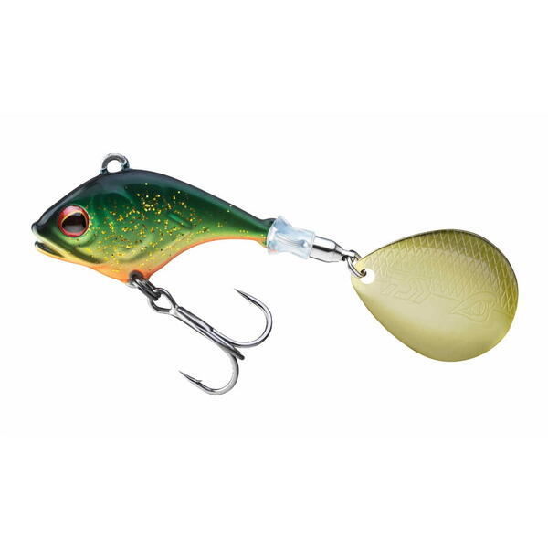 DAIWA VOBLER PROREX TG SPIN JIG FREE 14G GREEN GOLDEN ROACH