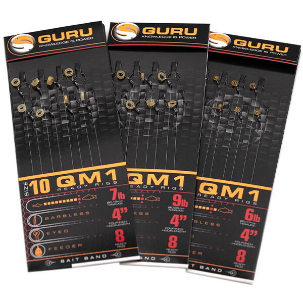 GURU MONT. CARLIG QM1 BAIT BANDS NR.14 017MM 8BUC/PL