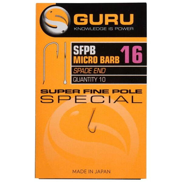 GURU SUPER FINE POLE NR.22 BARBED 10BUC/PL