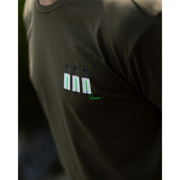 KORDA TRICOU LE BOBBIN TEE OLIVE MAR.M