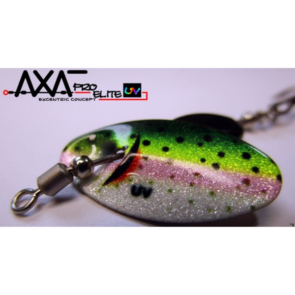 BERTI ROTATIVA  AXAT PRO ELITE UV 3.5G RAINBOW TROUT-NEGRU