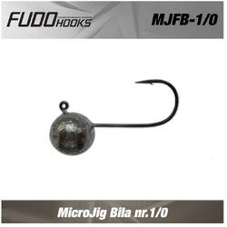 JIG TACKLE MICROJIG FUDO BILA NR.1/0 3,5G 8BUC/PL